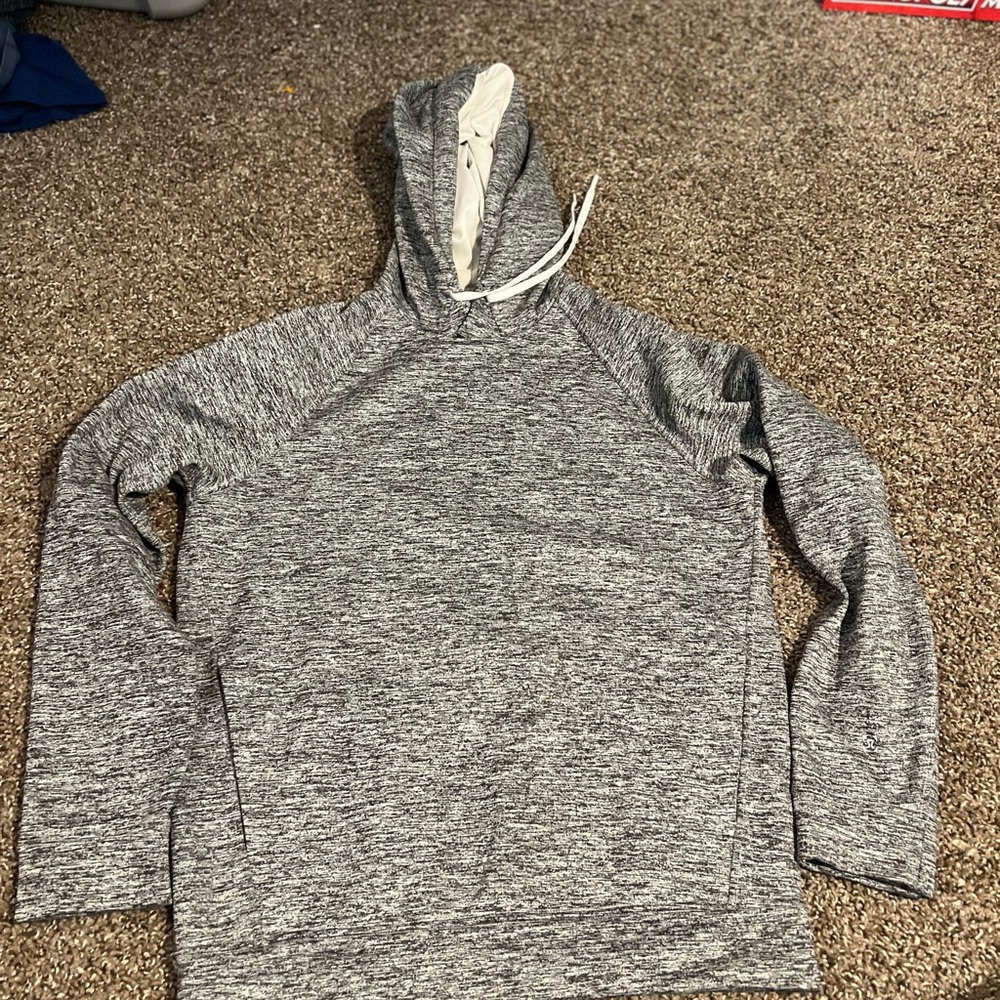 Gray Hooded Sweatshirt
